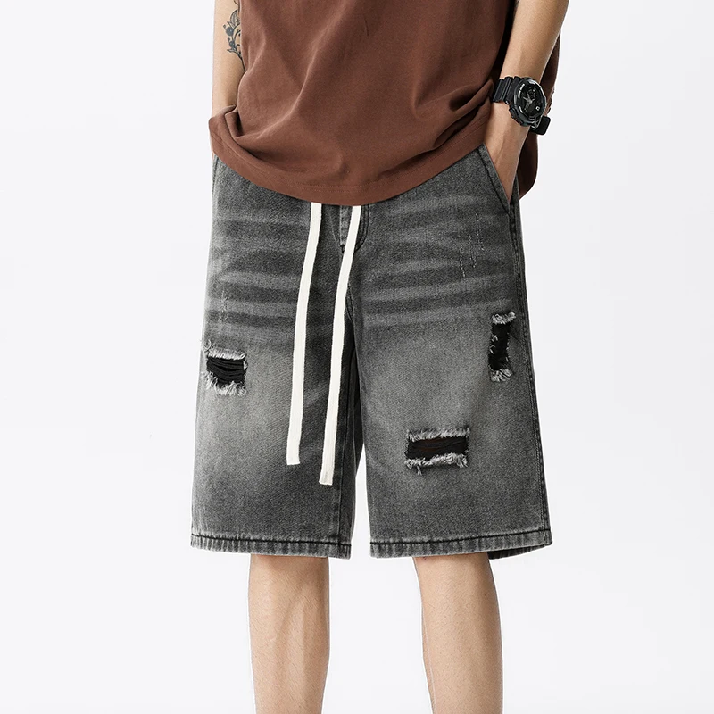Summer Thin Denim Shorts Men's - Men'S Shoes With Jeans avis et prix