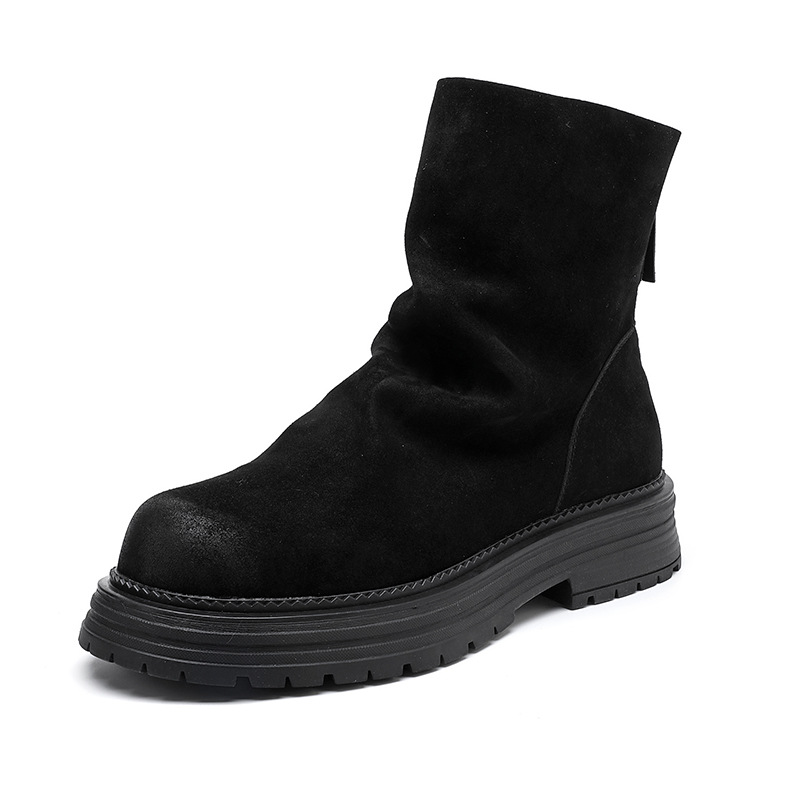 men's fashion punk rock high p - Men'S Shoes Zipper avis et prix