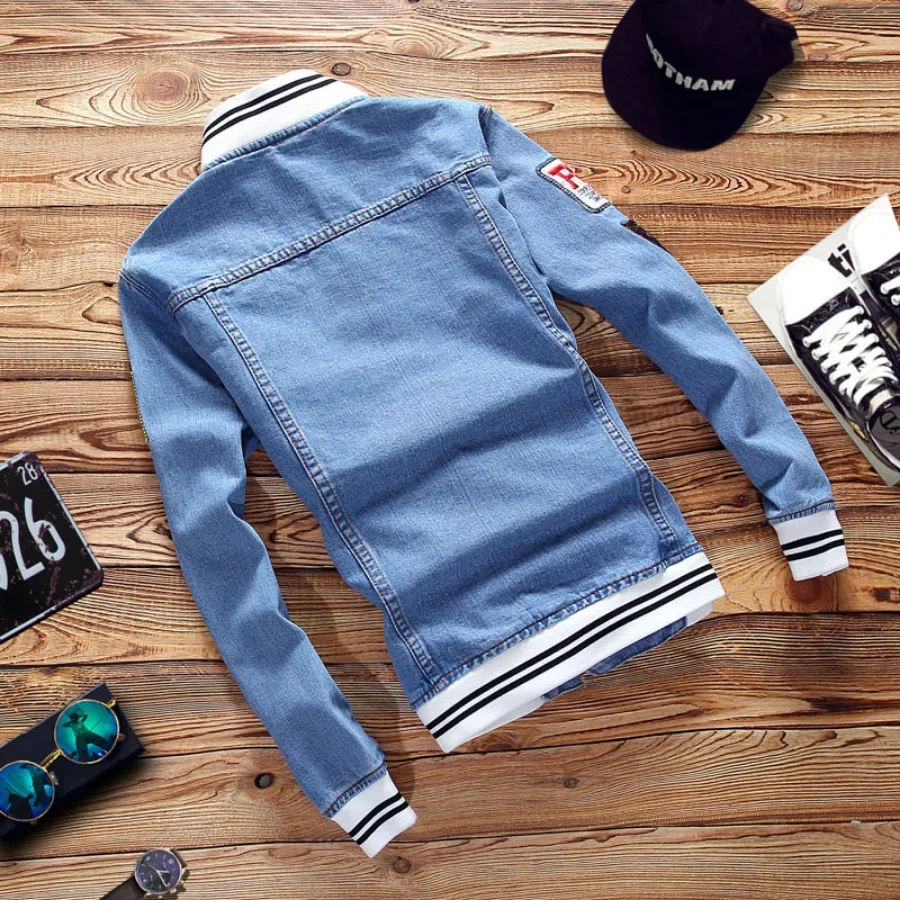 New 2026 Men's Denim Jackets F - Men'S Shoes With Jeans avis et prix