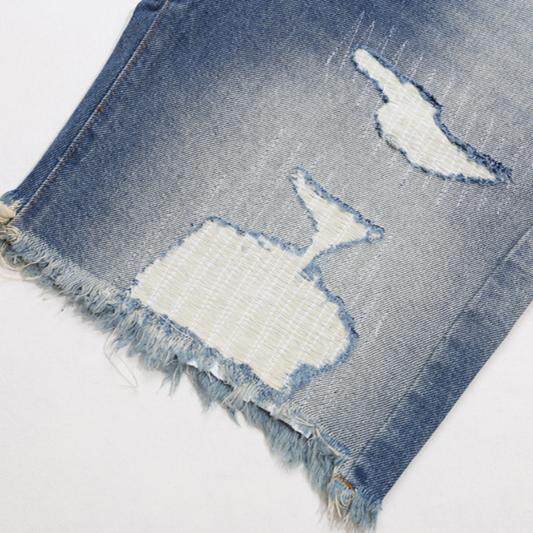 Gallery Dept New Damage Ripped - Men'S Shoes With Jeans avis et prix