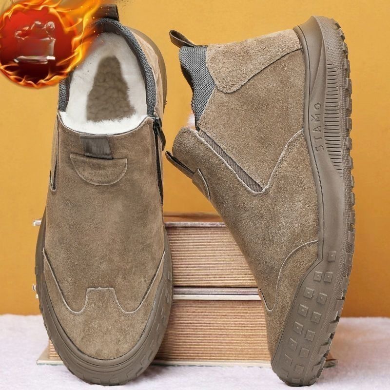 Winter Men's Shoes Plush Warm  - Loafer Slip On Men avis et prix