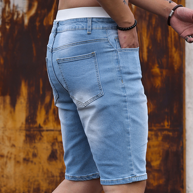 2026 Mens Stretch Denim Shorts - Men'S Shoes With Jeans avis et prix