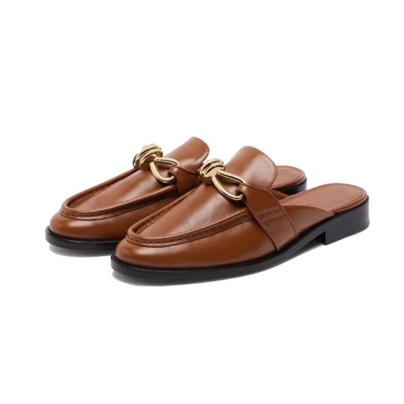 Metal Buckle Half Slippers For - Loafer Slip On Men avis et prix