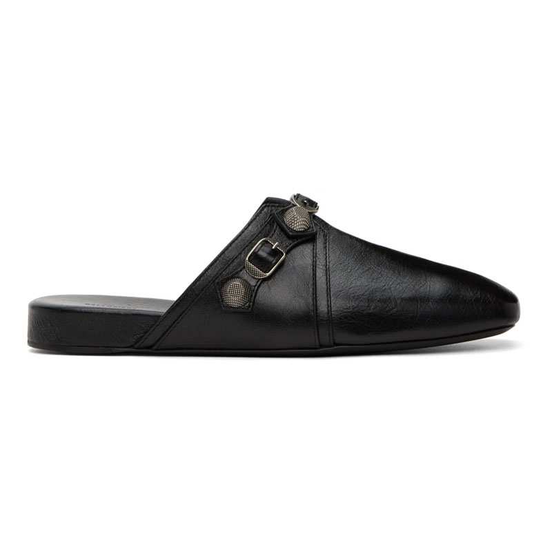 Black Soft Leather Square Toes - Loafer Slip On Men avis et prix