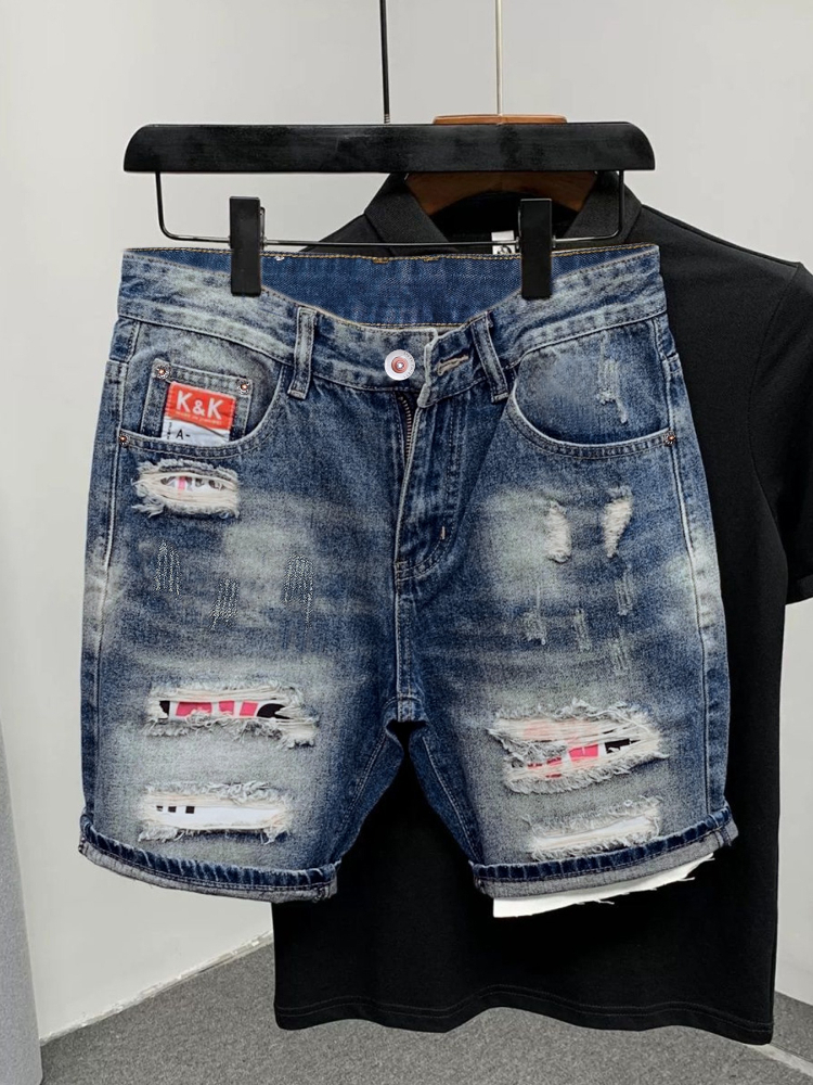 2026 Summer Ripped Straight Me - Men'S Shoes With Jeans avis et prix