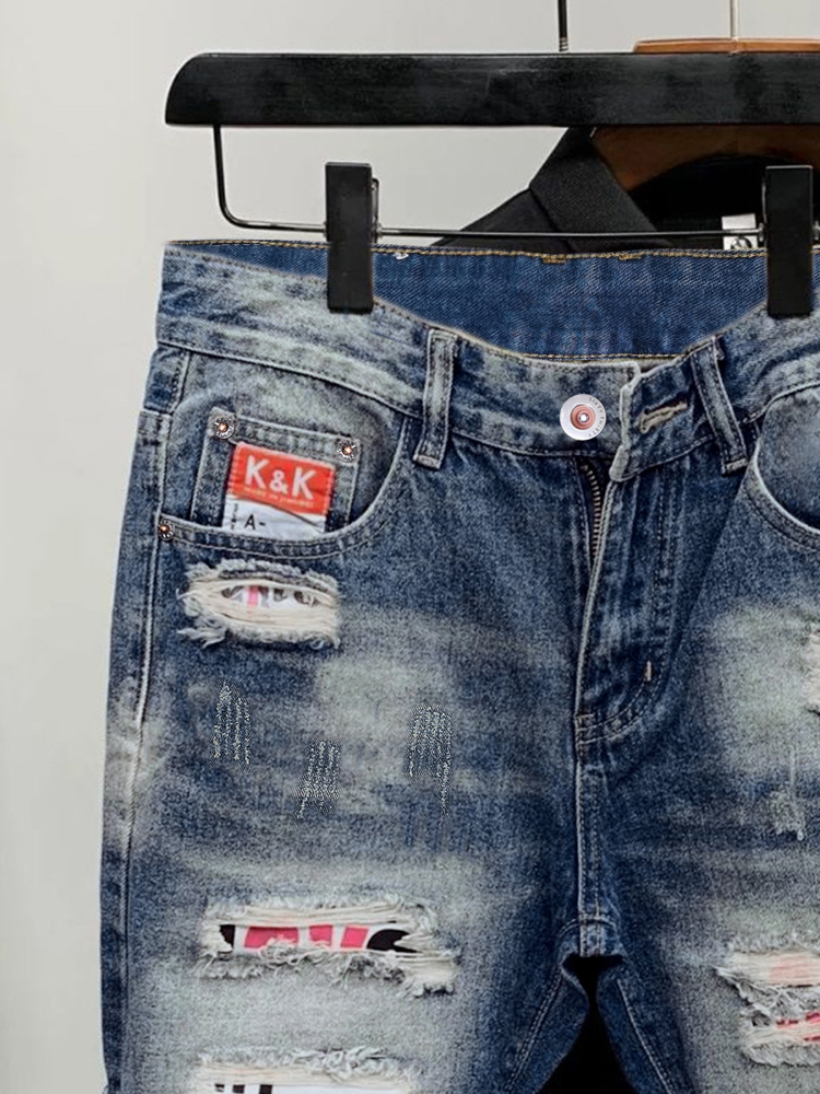 2026 Summer Ripped Straight Me - Men'S Shoes With Jeans avis et prix