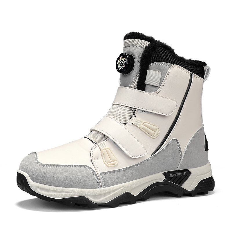 Men's Waterproof Snow Boots Mi - Men'S Shoes Zipper avis et prix