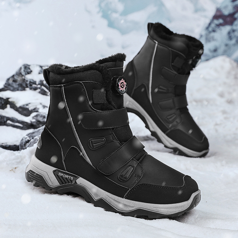 Men's Waterproof Snow Boots Mi - Men'S Shoes Zipper avis et prix