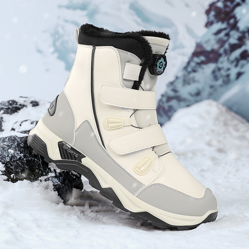 Men's Waterproof Snow Boots Mi - Men'S Shoes Zipper avis et prix