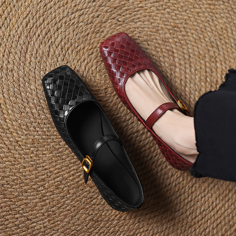 Woven Flat Bottom Mary Jane Wo - Men'S Shoes In Fashion avis et prix