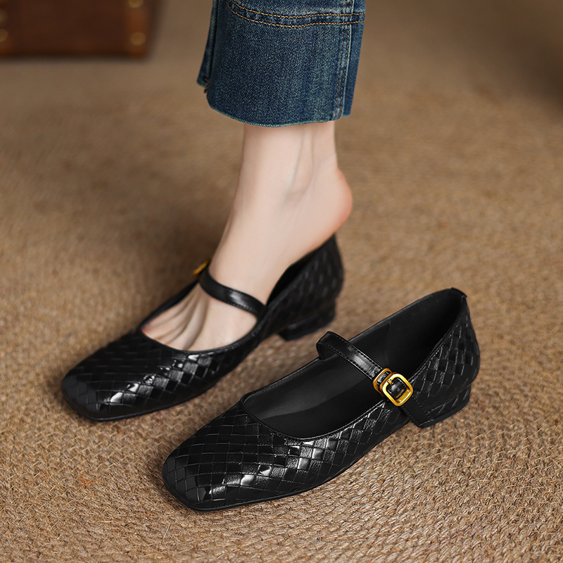Woven Flat Bottom Mary Jane Wo - Men'S Shoes In Fashion avis et prix