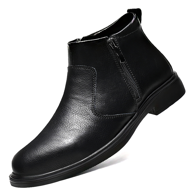 Autumn and Winter New High-Top - Men'S Shoes Zipper avis et prix
