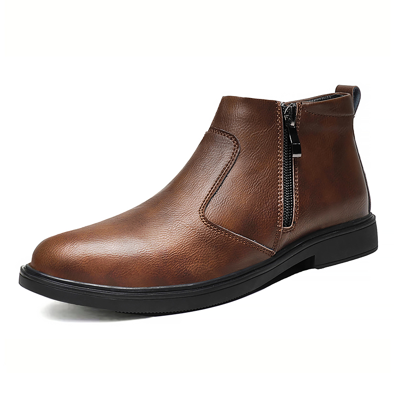 Autumn and Winter New High-Top - Men'S Shoes Zipper avis et prix