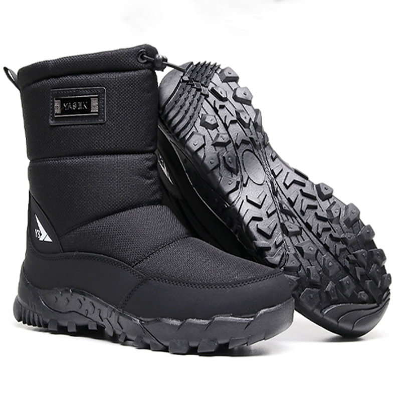 Warm Winter Plush Snow Boots M - Men'S Shoes Zipper avis et prix