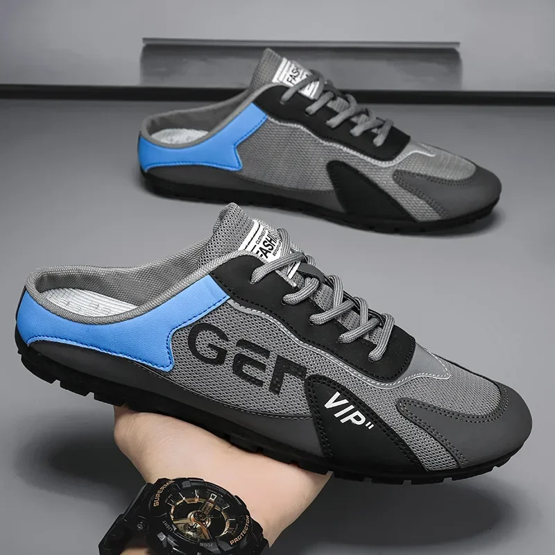 Men Slippers Trend Baotou Shoe - Loafer Slip On Men avis et prix