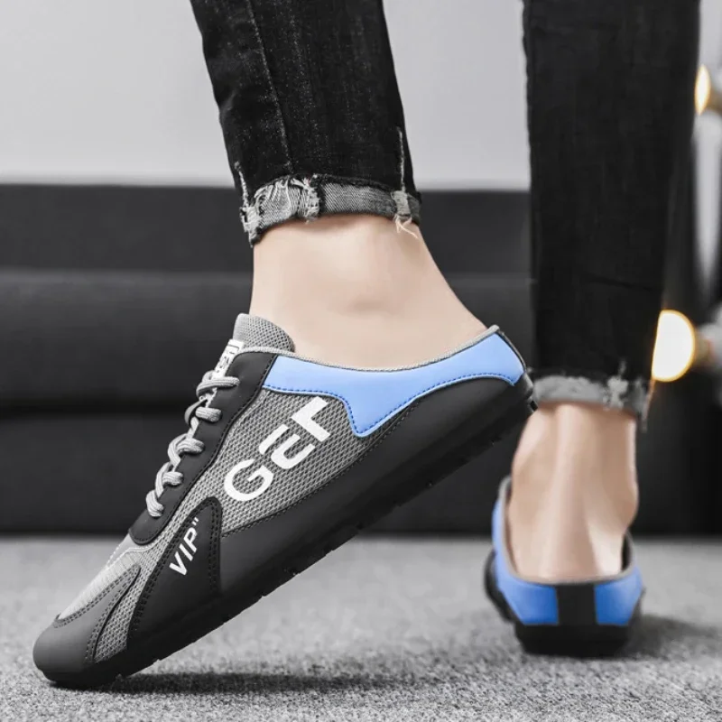Men Slippers Trend Baotou Shoe - Loafer Slip On Men avis et prix