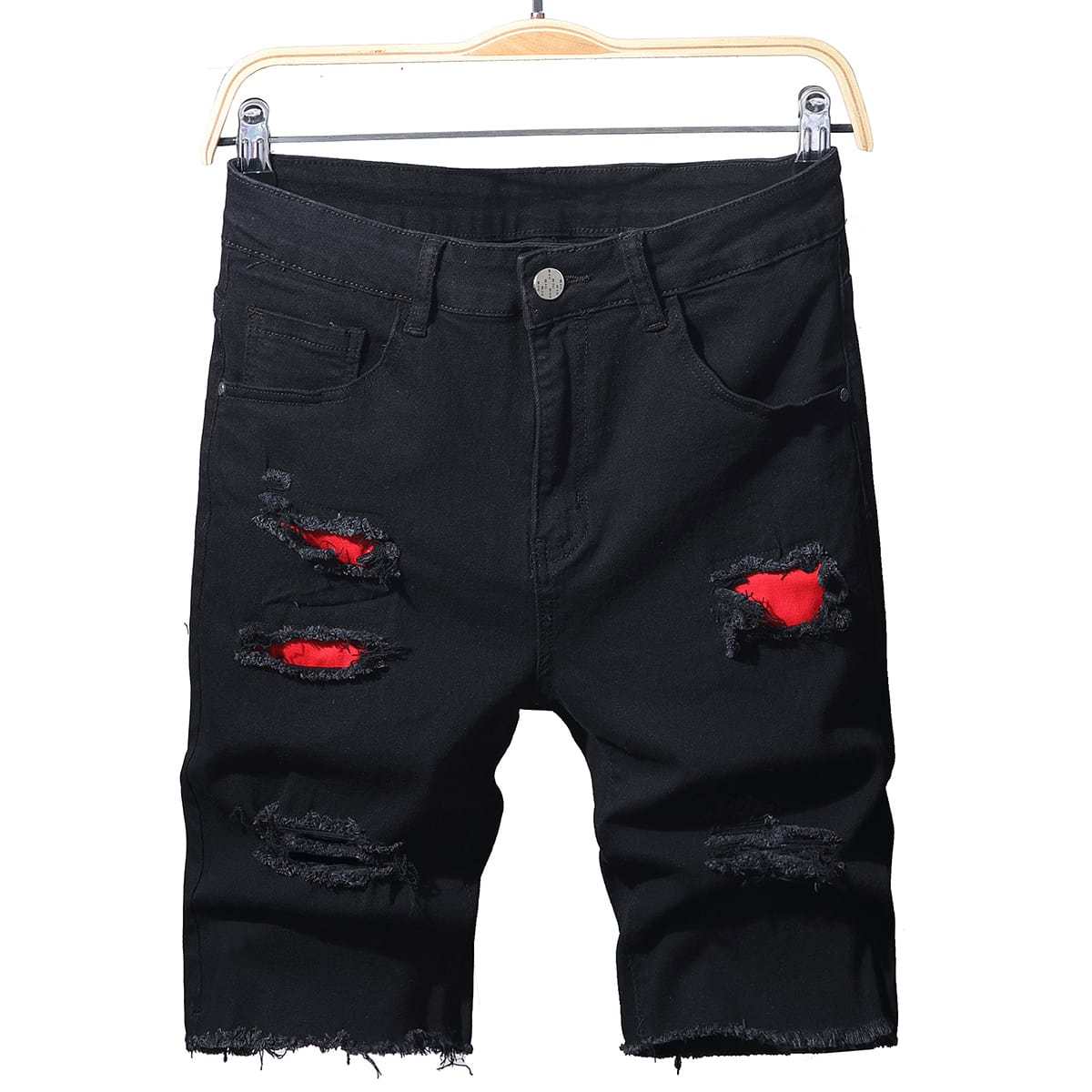 Summer Slim Stretch Men Short  - Men'S Shoes With Jeans avis et prix