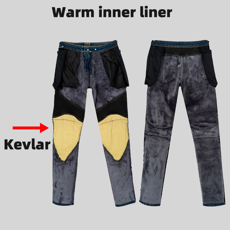 Winter Motorcycle Pants warm   - Men'S Shoes With Jeans avis et prix
