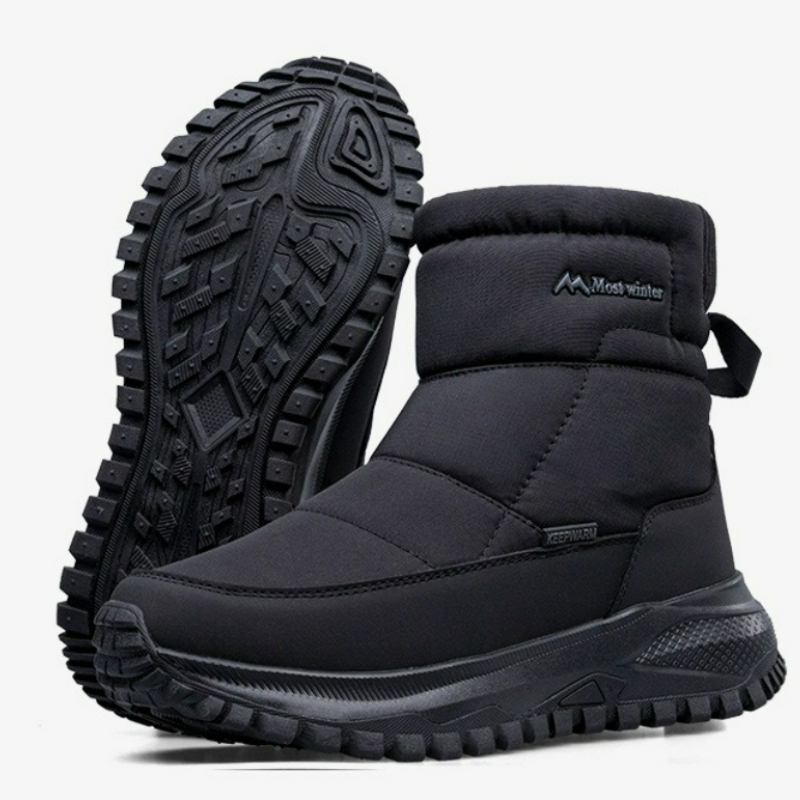 Men's Boots Warm Snow Boots Wa - Men'S Shoes Zipper avis et prix