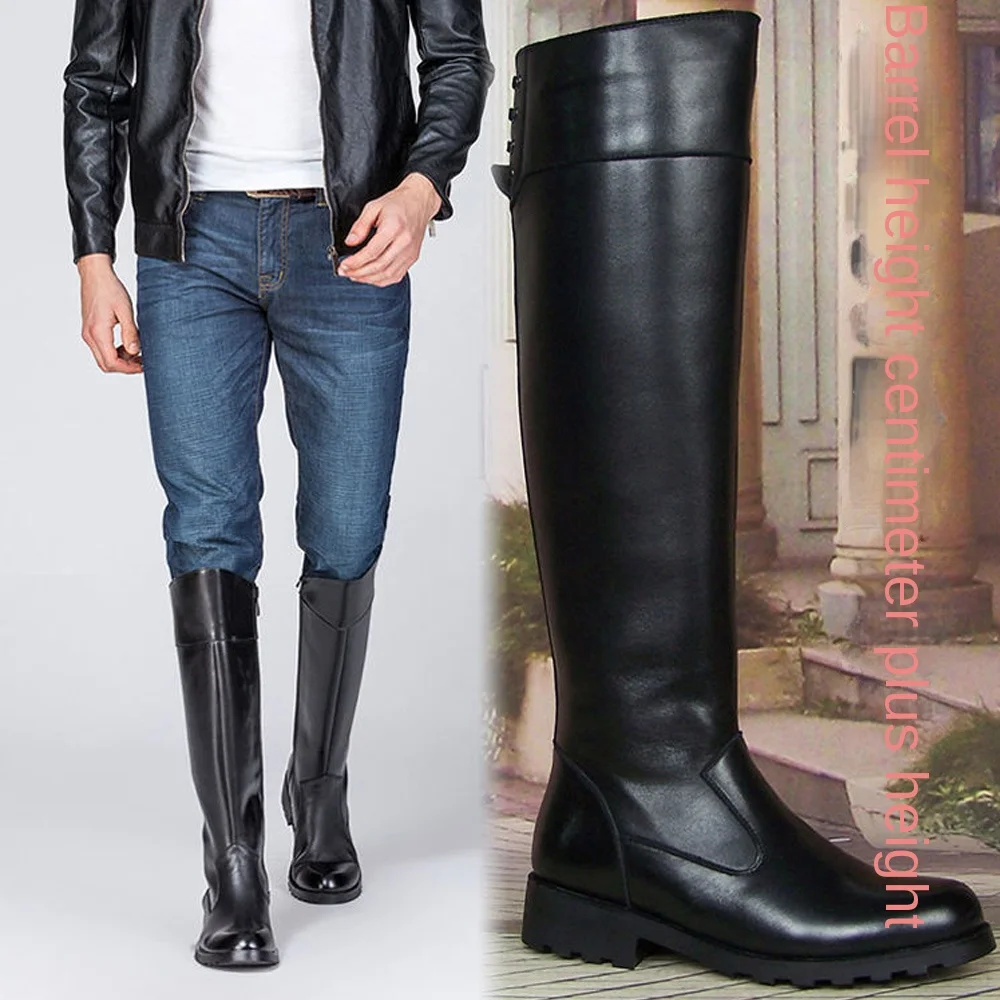 Fashion Men's Genuine Leather  - Men'S Shoes Zipper avis et prix