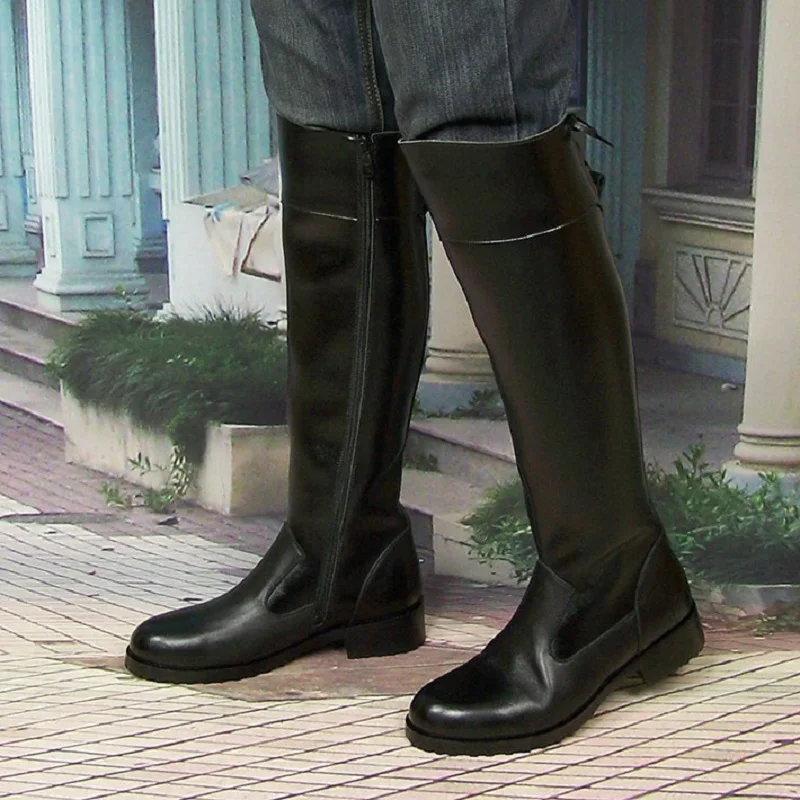Fashion Men's Genuine Leather  - Men'S Shoes Zipper avis et prix