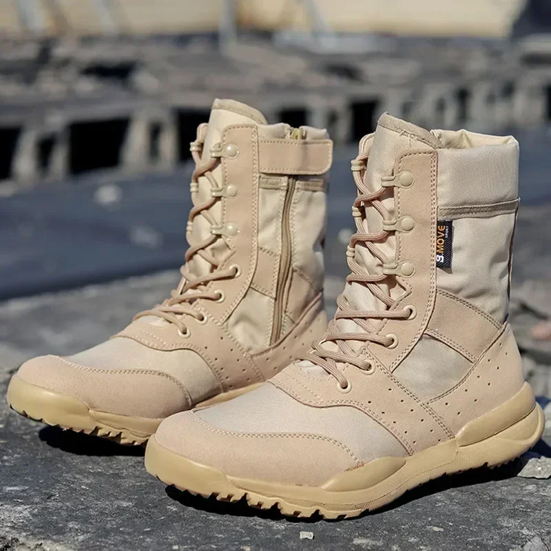 Summer Combat Training Boots W - Men'S Shoes Zipper avis et prix