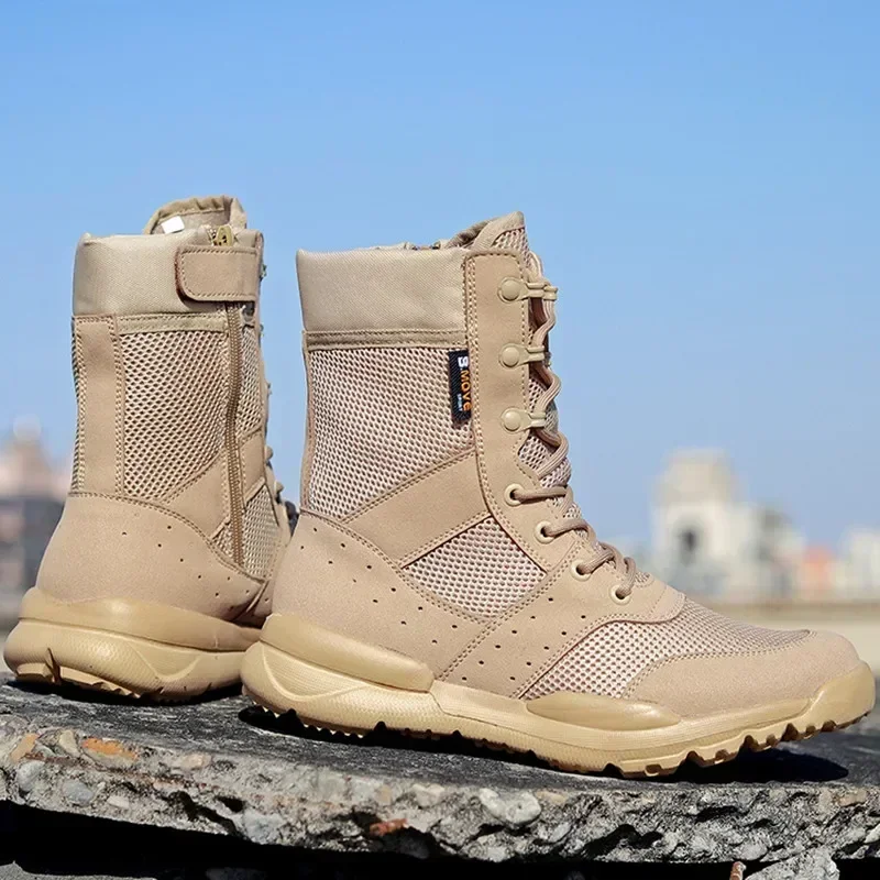Summer Combat Training Boots W - Men'S Shoes Zipper avis et prix
