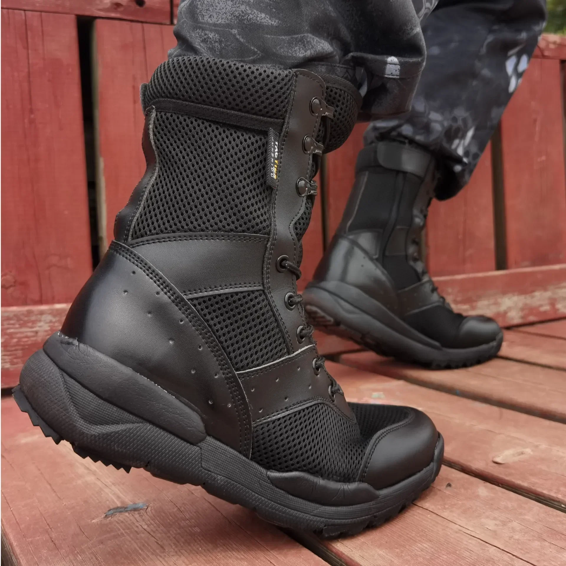 Summer Combat Training Boots W - Men'S Shoes Zipper avis et prix